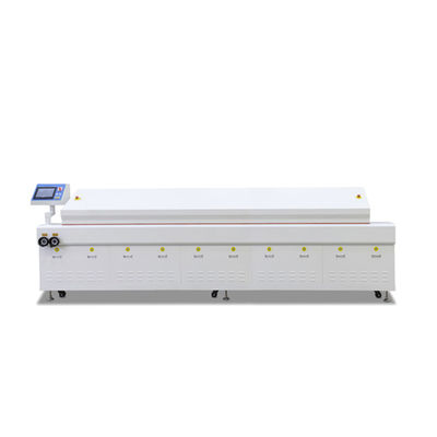 품질  8 Zone SMT Reflow Soldering Machine with Touch Screen PLC Control 공장