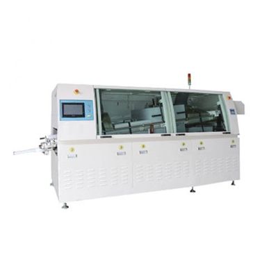품질  Dual Waves SMT Wave Soldering Oven Automatic With Touch Screen PLC Control 공장