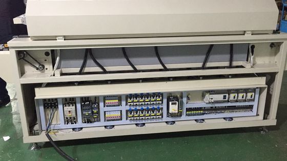 6 영역 SMT 재공류 용접 기계 뜨거운 공기 재공류 오븐 1938mm 난방 터널