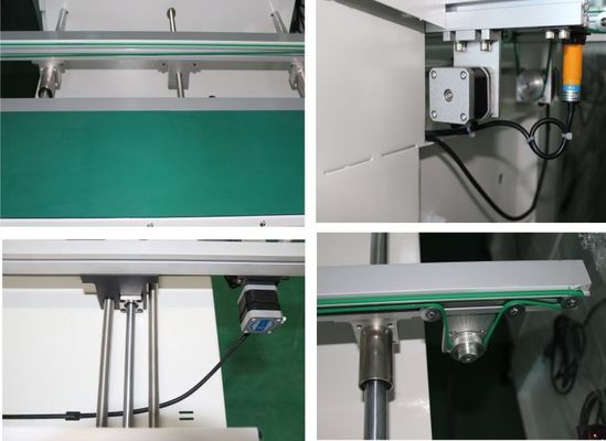 조정 가능한 너비 PCB 처리 컨베이어, SMT 검사 컨베이어 0.5m 0.8m 1.0m