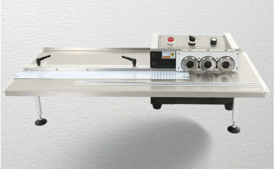 SMD PCB 분리용 알루미늄 V 굴곡 PCB 절단 기계