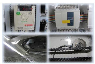 산업 SMD SMT 리플로우 용접 기계 PLC 제어 400mm PCB 너비